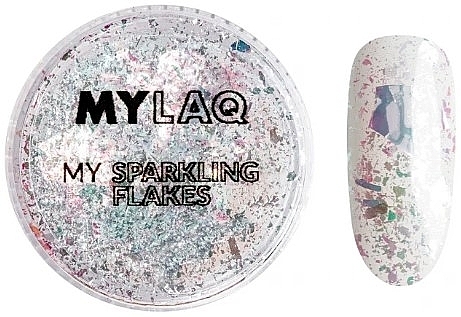 Nail Polish - MylaQ My Sparkling Flakes — photo N1
