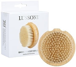 Fragrances, Perfumes, Cosmetics Wild Boar Body Brush - Lussoni Bamboo Natural Body Brush