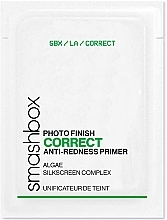 GIFT! Face Primer - Smashbox Photo Finish Correct Anti-Redness Primer (sample) — photo N1