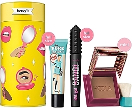 Fragrances, Perfumes, Cosmetics Set - Benefit Badgals Night Out (mascara/8.5g + powder/4g + primer/22ml)