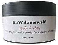 Strengthening Mask for Dry & Damaged Hair - KaWilamowski Banana — photo N1