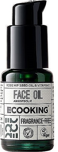 Face Oil - Ecooking Rose Hip Seed Oil & Vitamin E Face Oil — photo N1