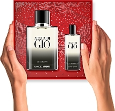 Giorgio Armani Acqua di Gio Pour Homme - Set (edp/100ml + edp/15ml) — photo N2