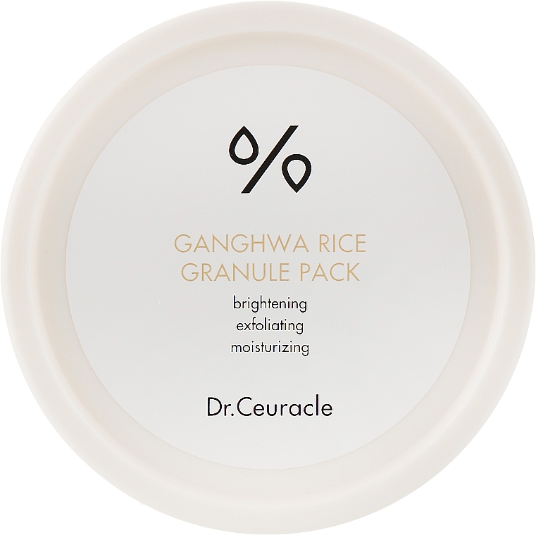 Rice Extract Moisturising Face Mask - Dr.Ceuracle Ganghwa Rice Granule Pack — photo N2