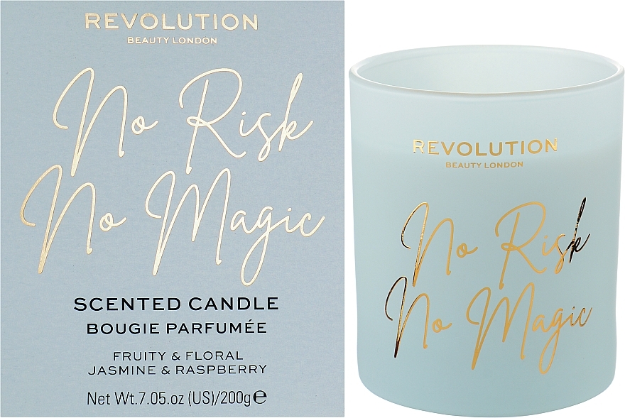 Scented Candle - Makeup Revolution No Risk No Magic Scented Candle — photo N2