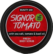 Body Scrub "Signor Tomato" - Beauty Jar Fresh Body Scrub — photo N1