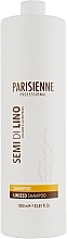 Delicate Shampoo for All Hair Types with Linseed Extract - Parisienne Italia Evelon Semi Di Lino Shampoo — photo N1