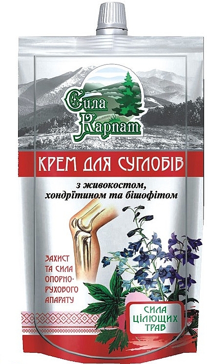Joint Cream "Carpathian Power" - LekoPro (doy-pack)  — photo N1