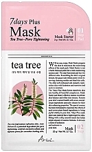 2-Step Face Mask 'Tea Tree' - Ariul 7 Days Plus Mask Tea Tree — photo N2