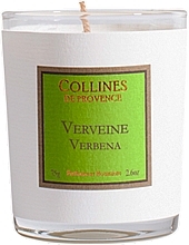 Fragrances, Perfumes, Cosmetics Verbena Scented Candle - Collines de Provence Verbena Candles