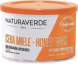 Depilatory Wax - Naturaverde Pro Honey Fat-Soluble Depilatory Wax — photo N1