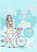 Fragrances, Perfumes, Cosmetics Cleansing Face Sheet Mask - Muju Girls City Lover Mask