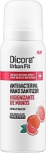 Hand Sanitizer Spray with Citrus & Peach Scent - Dicora Urban Fit Protects & Hydrates Hand Sanitizer — photo N1