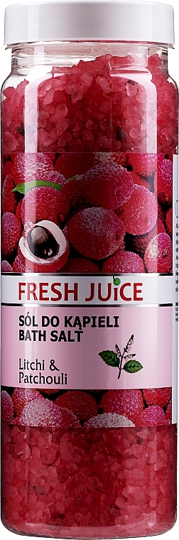Bath Salt - Fresh Juice Litchi & Patchouli — photo N1