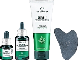 Set - The Body Shop Fresh & Festive Edelweiss Skincare Gift Christmas Gift Set — photo N2