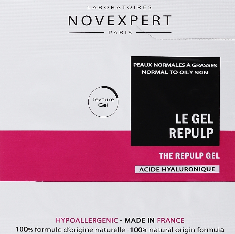 GIFT! Filling Face Gel - Novexpert Hyaluronic Acid The Repulp Gel (sample) — photo N1