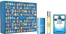 Fragrances, Perfumes, Cosmetics Versace Man Eau Fraiche - Set (edt/100ml + edt/mini/10ml + deo/stick/75ml)