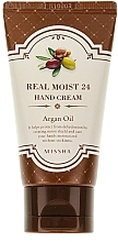 Fragrances, Perfumes, Cosmetics Argan Hand Cream - Missha Real Moist 24 Hand Cream Argan Oil