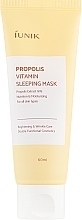 Fragrances, Perfumes, Cosmetics Restoring Propolis Sleeping Mask - iUNIK Propolis Vitamin Sleeping Mask