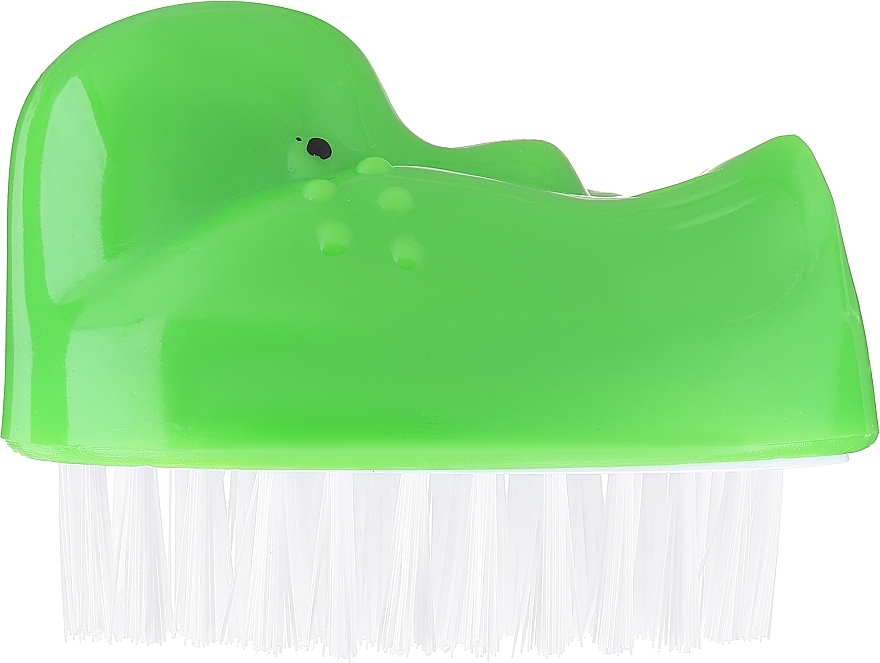 Kids Hand Brush, green duck - Sanel Postacie — photo N1