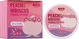 Fragrances, Perfumes, Cosmetics Peach & Hibiscus Hydrogel Eye Patch - Dearboo Peach & Hibiscus Hydrogel Eye Patch