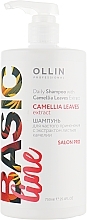 Fragrances, Perfumes, Cosmetics Frequent Use Shampoo with Camellia Extract - Ollin Professional Basic Line Shampoo