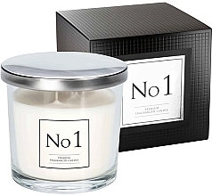 Fragrances, Perfumes, Cosmetics Perfumed Candle with Two Wicks No. 1 - Bispol Premium Fragranced Candle #1