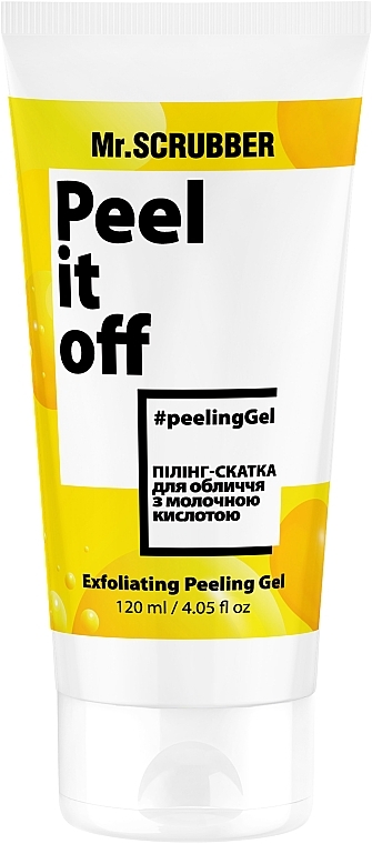 Face Peeling Gel - Mr.Scrubber Peel It Off Exfoliating Peeling Gel — photo N1