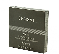 Fragrances, Perfumes, Cosmetics Compact Powder - Sensai Total Finish Refill SPF 15 (refill)