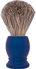 Shaving Brush, blue - Plisson Essential Russian Grey Shaving Brush — photo N2