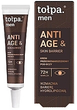 アンチリンクル アイクリーム - Tolpa Men Anti Age&Skin Barrier — photo N1