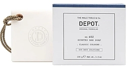 Body Soap 'Classic Cologne' - Depot Body Solutions № 602 Scented Bar Soap Classic Cologne — photo N1