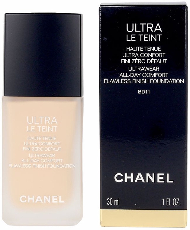 Long-Lasting Tinted Face Fluid - Chanel Ultra Le Teint Fluide — photo N1