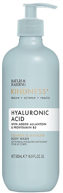 Shower Gel - Baylis & Harding Kindness+ Hyaluronic Acid Cleanse + Hydrate Body Wash — photo N1
