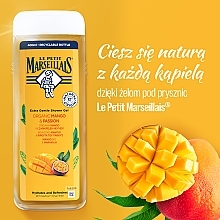 Organic Mango & Passion Fruit Shower Gel - Le Petit Marseillais Extra Gentle Shower Gel Organic Mango & Passion Fruit — photo N3