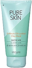 Fragrances, Perfumes, Cosmetics Facial Clay Mask - Oriflame Pure Skin 5 Minute Oil-control Clay Mask