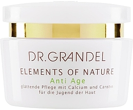 Fragrances, Perfumes, Cosmetics Anti-Aging Face Cream - Dr. Grandel Elements of Nature Anti Age