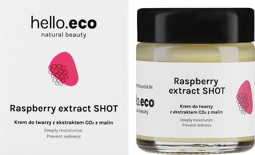 Raspberry Face Cream - Hello Eco Raspberry Face Cream — photo N1