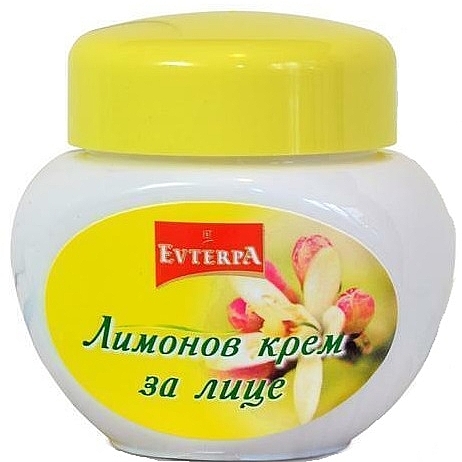 Lemon Face Cream - Evterpa — photo N1