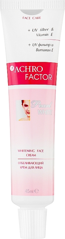 Whitening Face Cream - Sts Cosmetics Achro Factor Cream — photo N1