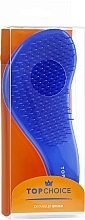 Hair Brush "Detangler", 63831, orange with blue - Top Choice — photo N2