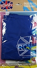 Fragrances, Perfumes, Cosmetics Apron, blue - Ronney Professional Hairdressing Apron Blue