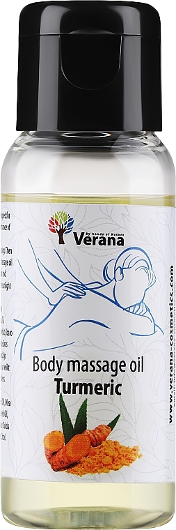 Turmeric Body Massage Oil - Verana Body Massage Oil — photo N1