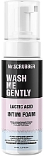 Fragrances, Perfumes, Cosmetics Intimate Wash Foam with Lactic Acid & Aloe Vera Juice - Mr.Scrubber Wash Me Gently