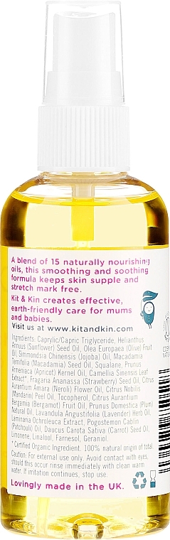 Mom Organic Anti Stretch Marks Oil - Kit and Kin Stretch Mark Oil — photo N2