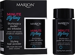 Hair Styling Powder, elastic - Marion Hair 1 Minute Styling Powder — photo N1