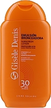 Sun Lotion - Gisele Denis Bronzer Emulsion SPF30 — photo N2