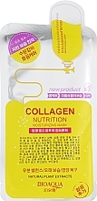 Fragrances, Perfumes, Cosmetics Collagen Sheet Mask - BioAqua New Collagen Nutrition