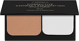 Compact Foundation - Korres Activated Charcoal Corrective Compact Foundation — photo N1