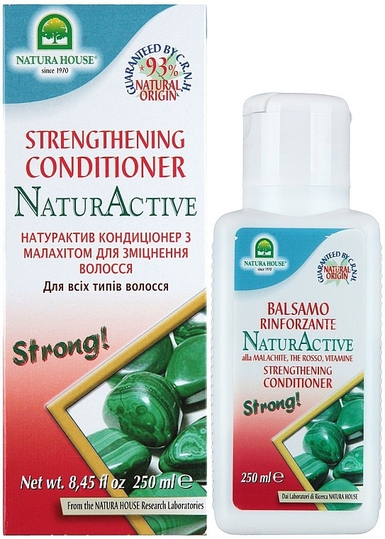 Strengthening Malachite Conditioner - Natura House — photo N1